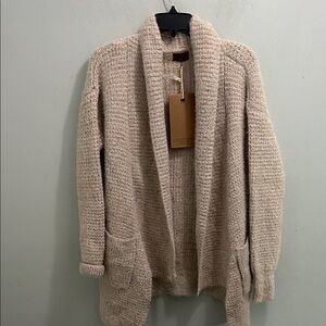 POL Cream Knit Cardigan